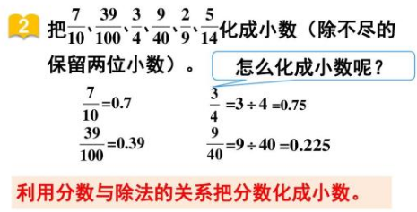 怎么將小數(shù)化為分?jǐn)?shù)，怎么將分?jǐn)?shù)化為小數(shù)